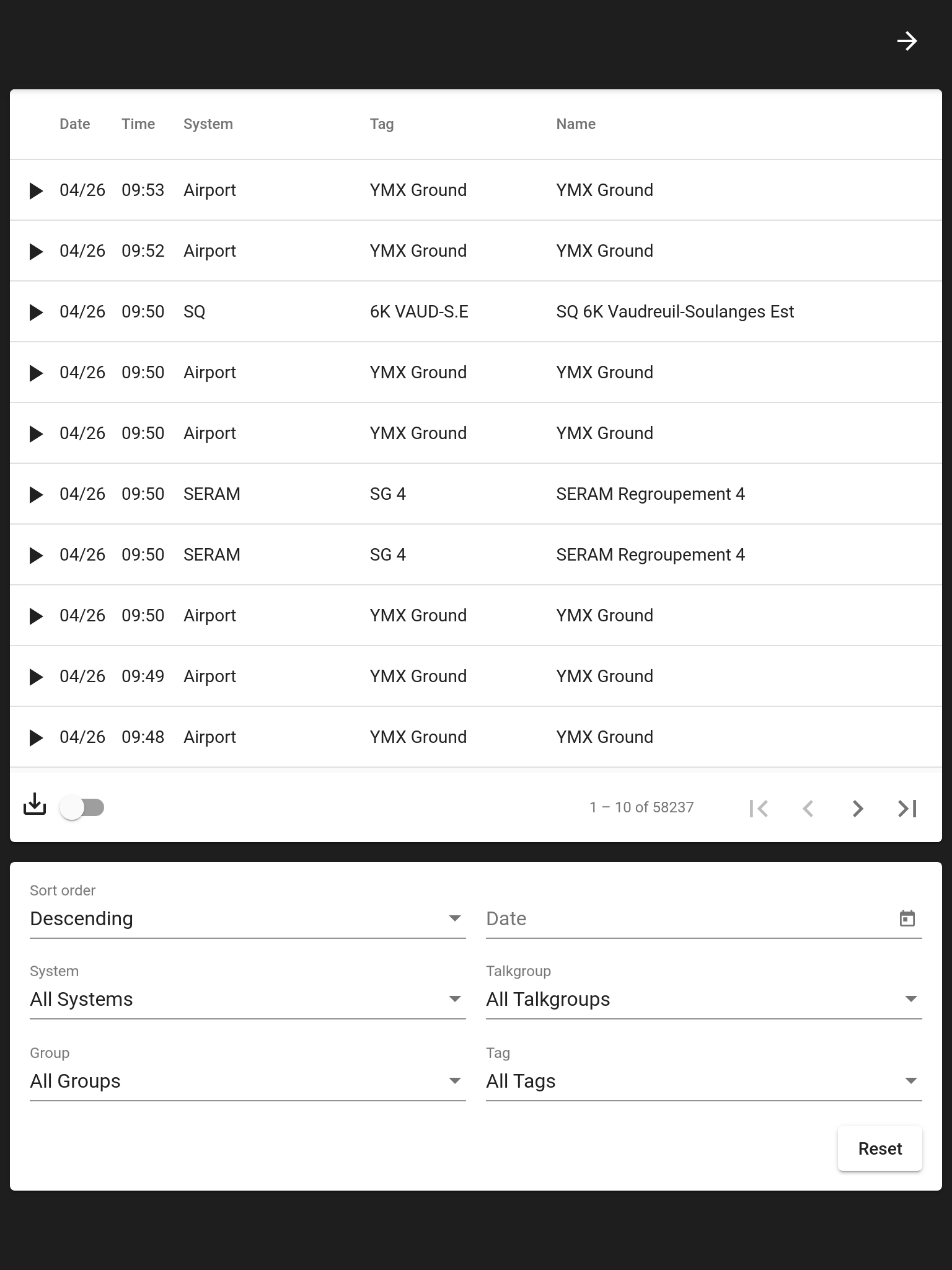Call Search Call Search