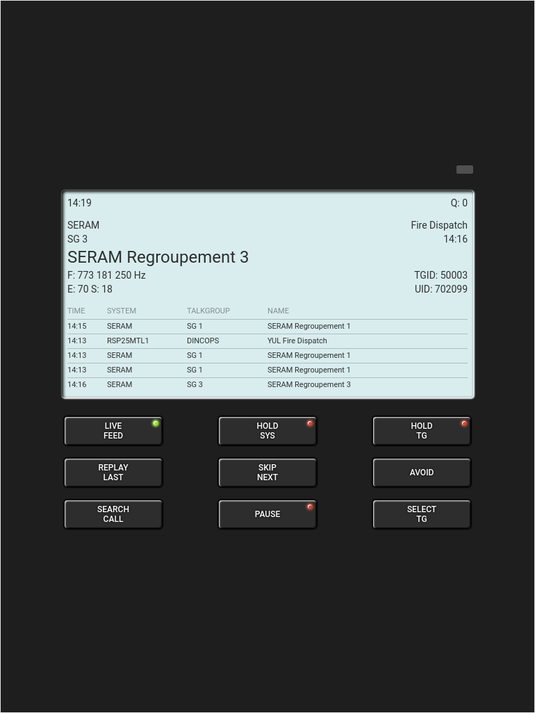 Main Screen Main Screen