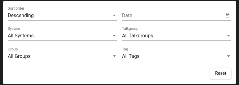 Search Filter